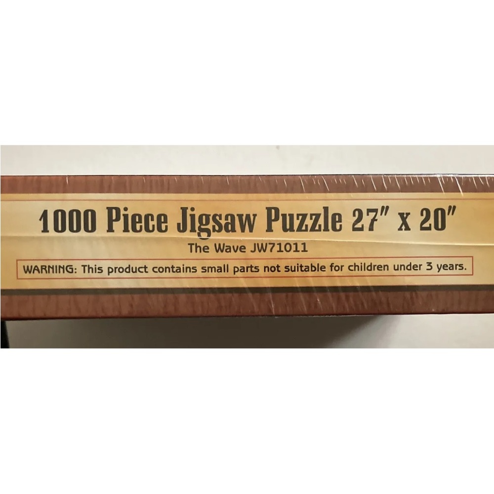 The Wave 1000 Piece Jigsaw Puzzle by Jim Warren New Sealed - Picture 4 of 4
